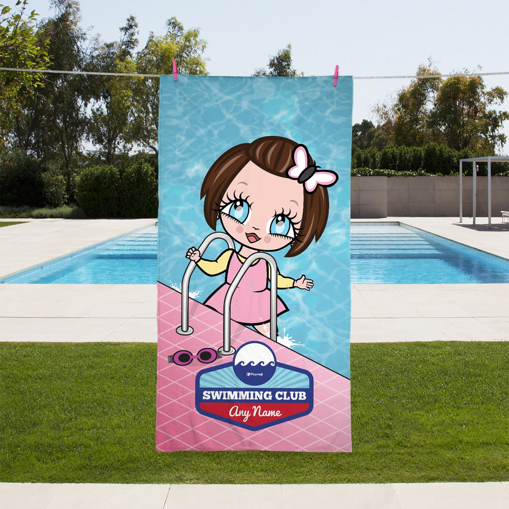 Early Years Personalised Poolside Swimming Towel - Image 2