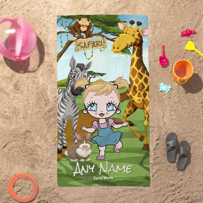 Early Years Safari Beach Towel - Image 2