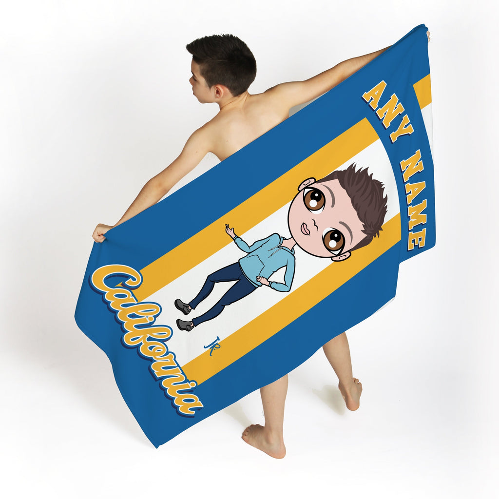 Jnr Boys California Beach Towel - Image 2