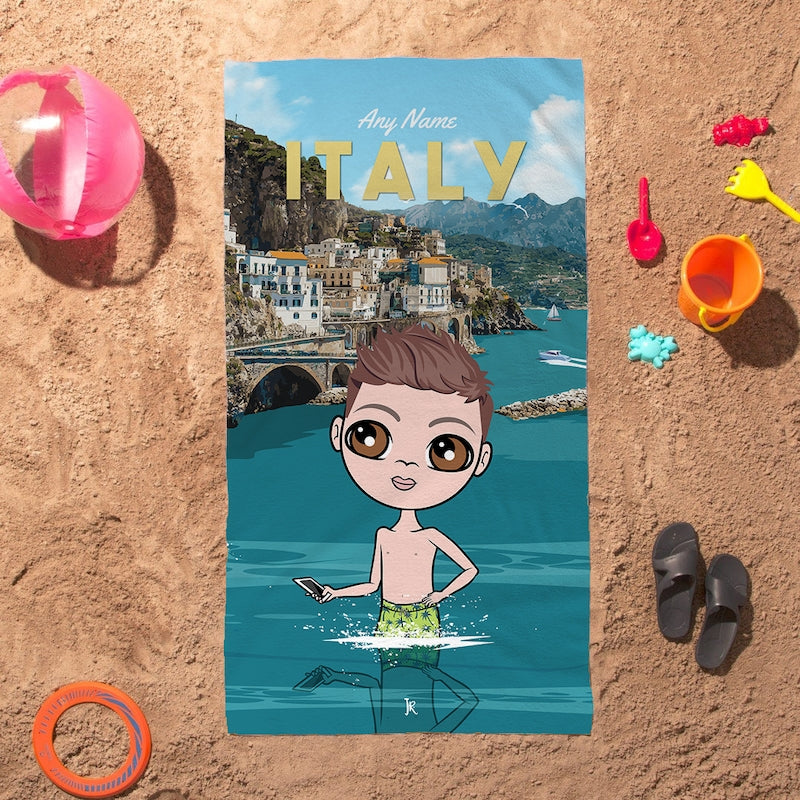 Jnr Boys Italy Beach Towel - Image 3