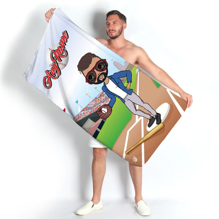 MrCB Baseball Beach Towel - Image 3