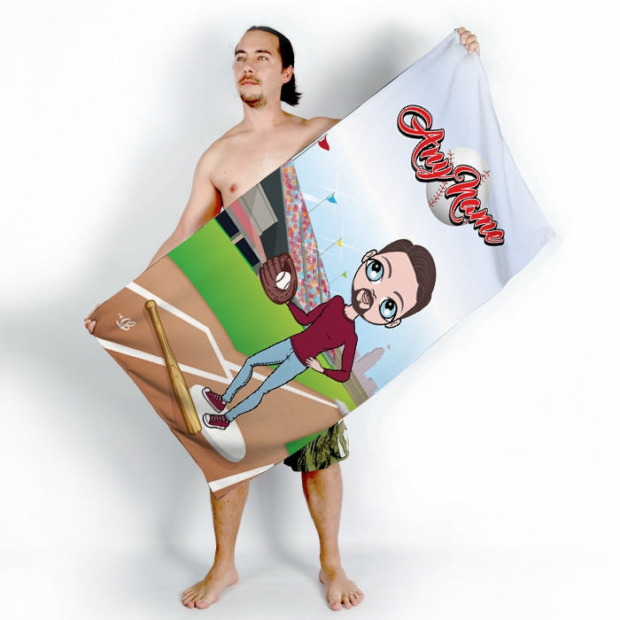 MrCB Baseball Beach Towel - Image 4