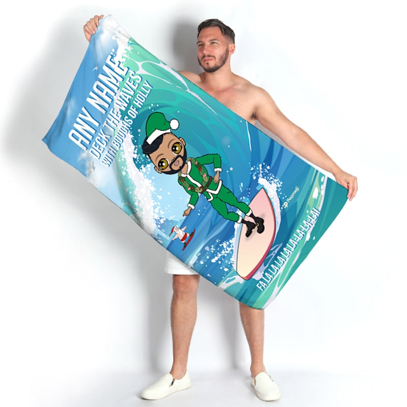 MrCB Deck The Waves Beach Towel - Image 3