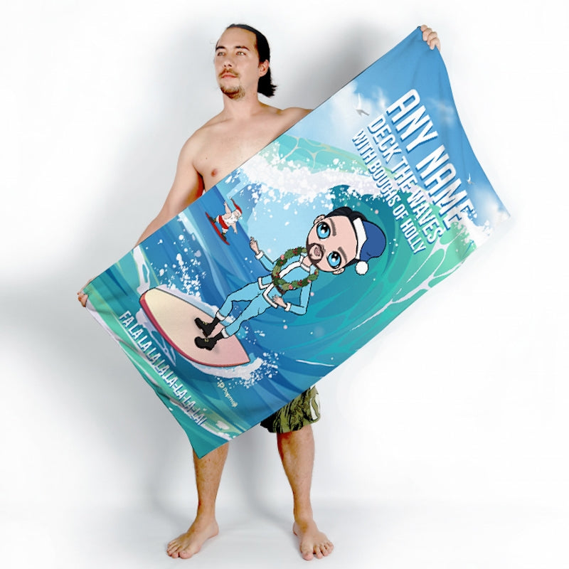 MrCB Deck The Waves Beach Towel - Image 2