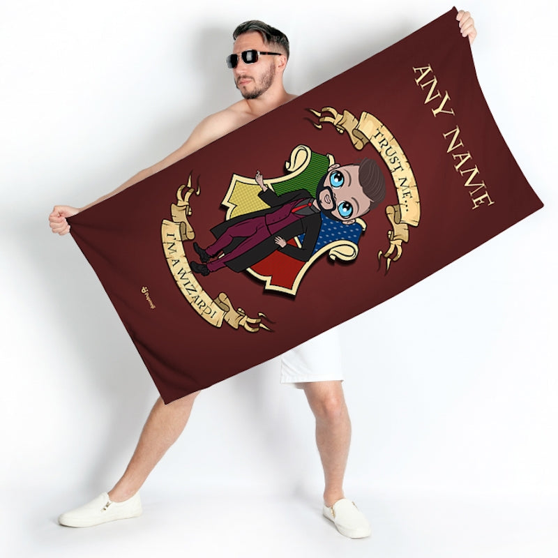 MrCB Wizard Beach Towel - Image 1