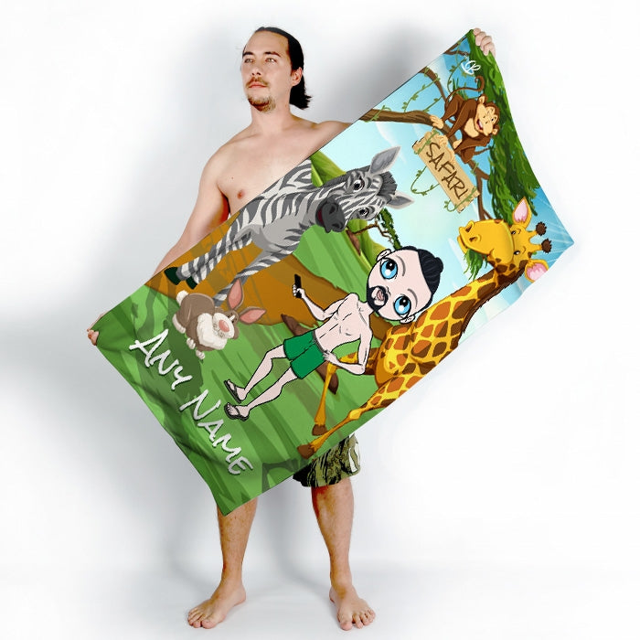 MrCB Safari Beach Towel - Image 2