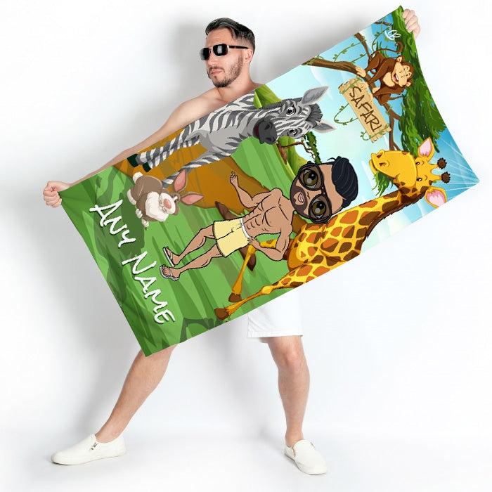 MrCB Safari Beach Towel - Image 3