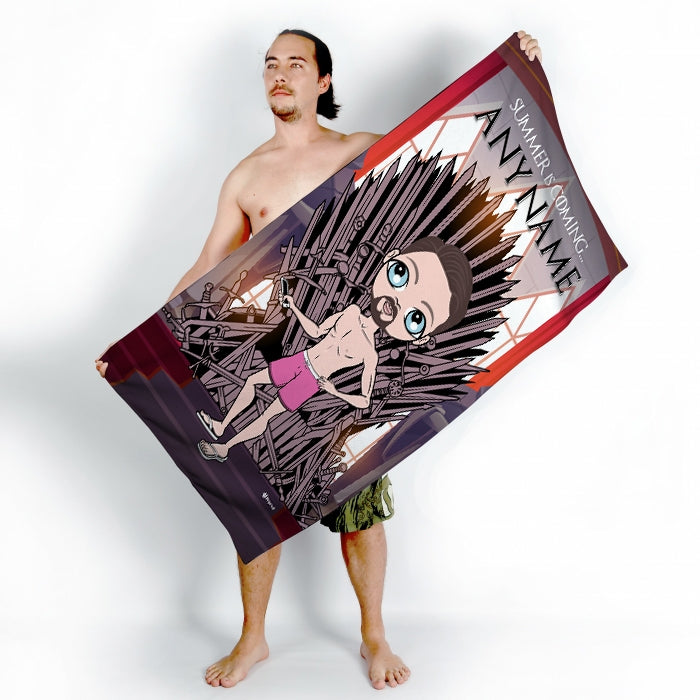 MrCB Throne Beach Towel - Image 2