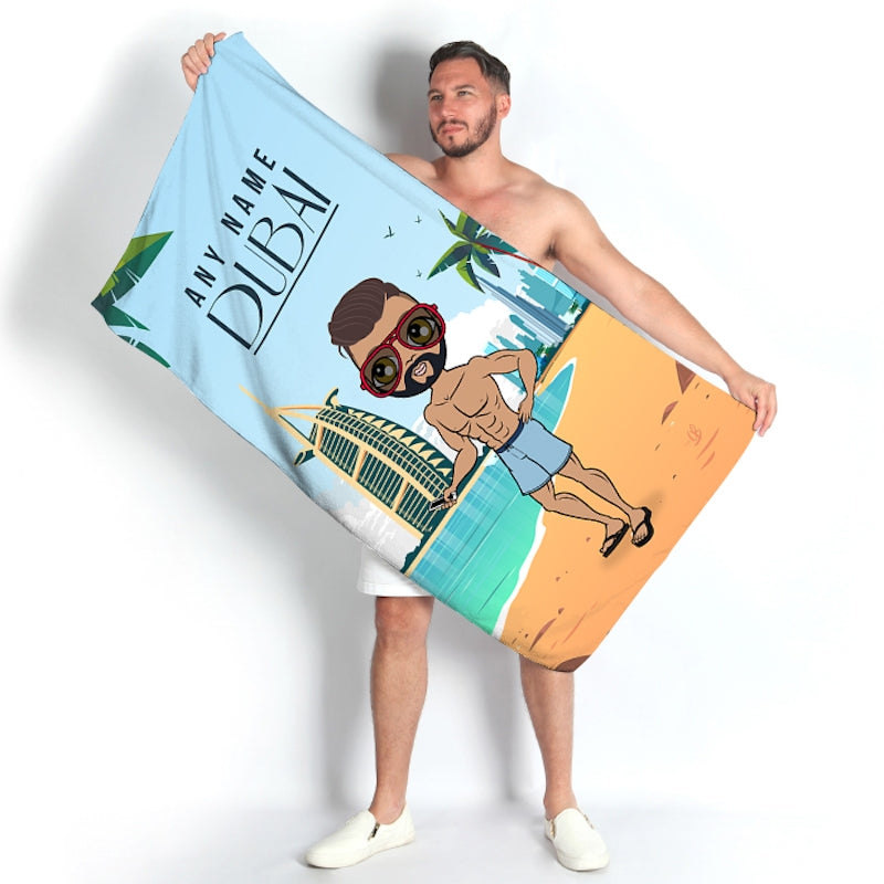 MrCB Dubai Beach Towel - Image 4