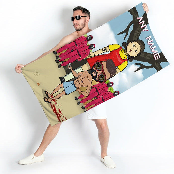 MrCB Eliminated Beach Towel - Image 1