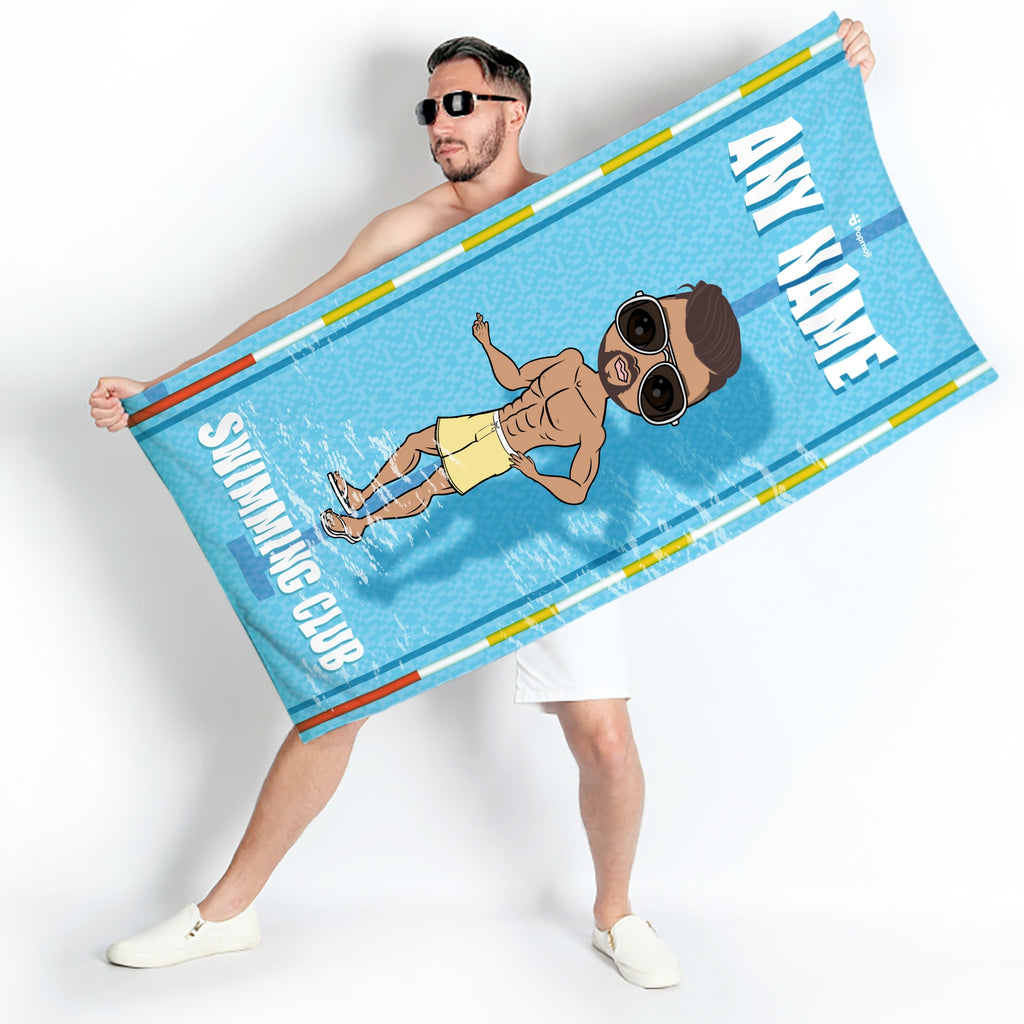 MrCB Personalised Floating Swimming Towel - Image 1