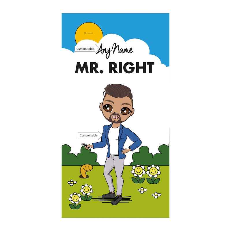 MrCB Mr Right Beach Towel - Image 2