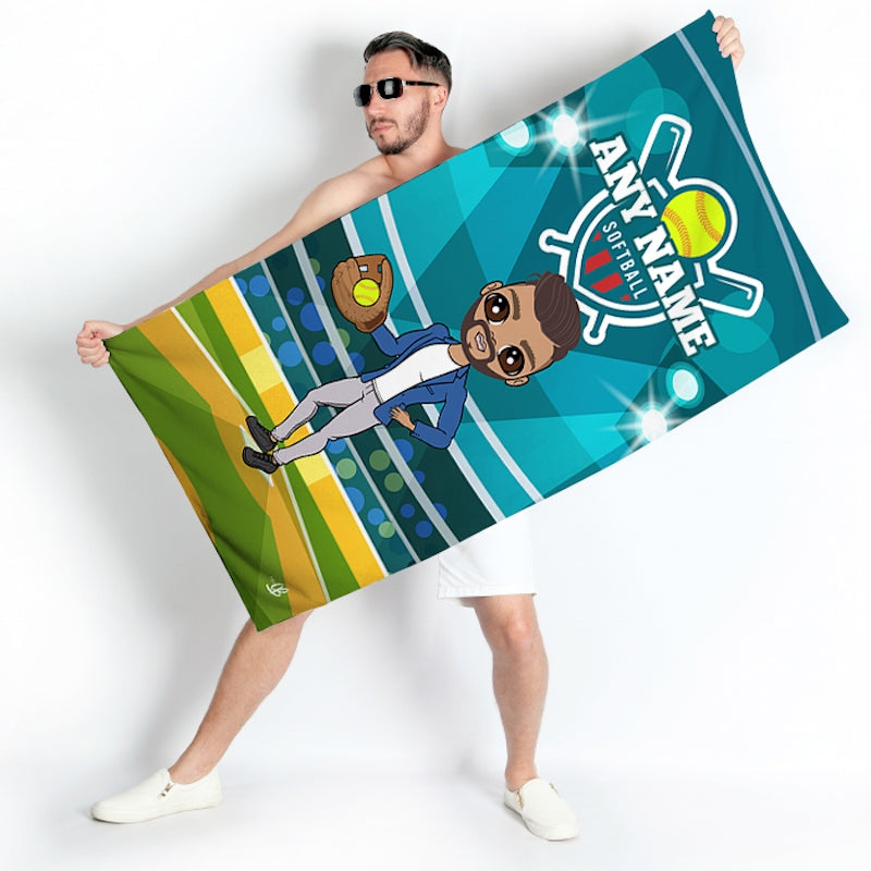 MrCB Softball Beach Towel - Image 2