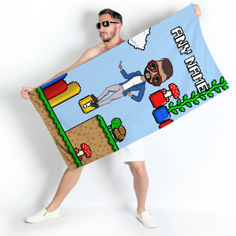 MrCB Super Gamer Beach Towel - Image 4