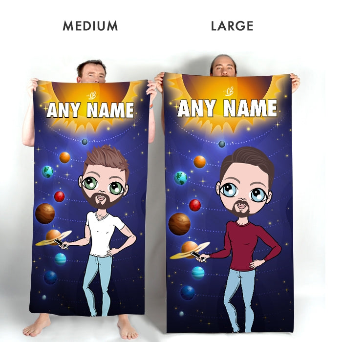 MrCB Galaxy Space Beach Towel - Image 4