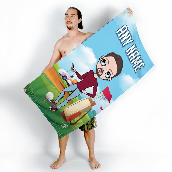 MrCB Golf Beach Towel - Image 4