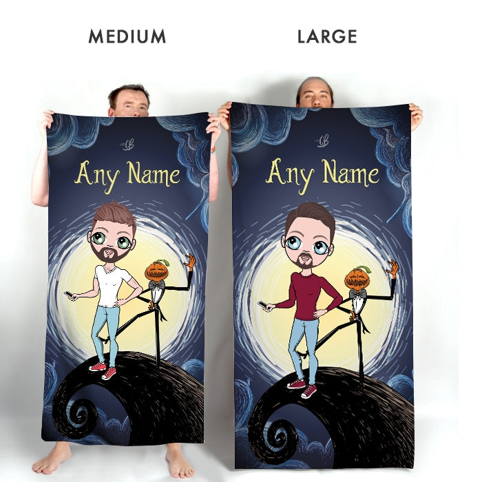 MrCB Halloween Nightmare Beach Towel - Image 4