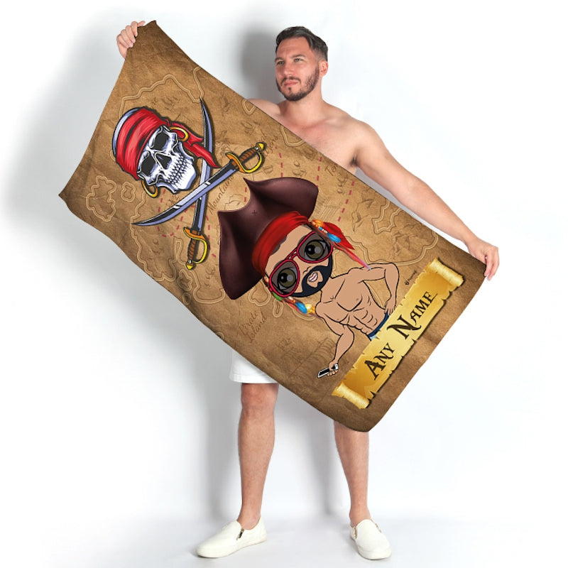 MrCB Pirate Beach Towel - Image 1