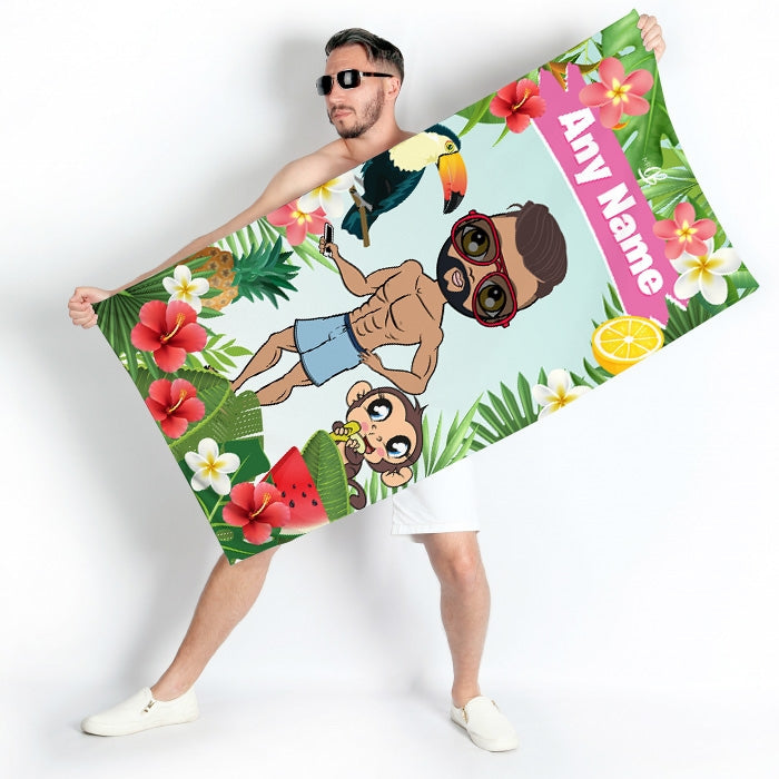 MrCB Tropical Fun Beach Towel - Image 2