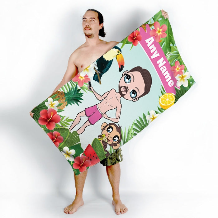 MrCB Tropical Fun Beach Towel - Image 4