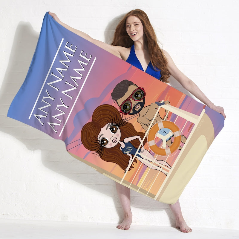 Multi Character Cruise Beach Towel - Image 6