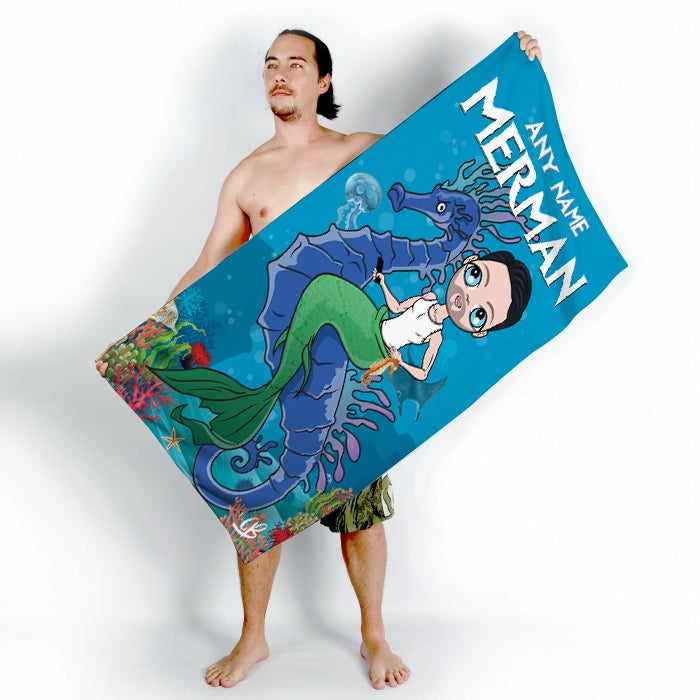 MrCB Merman Beach Towel - Image 3